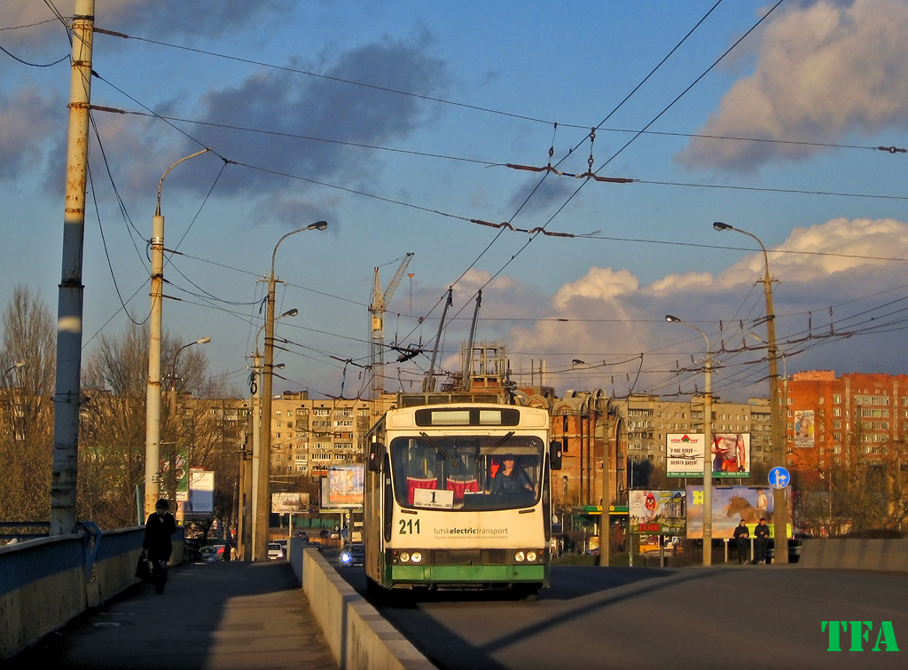 Луцк, Jelcz/KPNA PR110E № 211