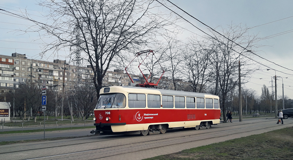 Мариуполь, Tatra T3SUCS № 708