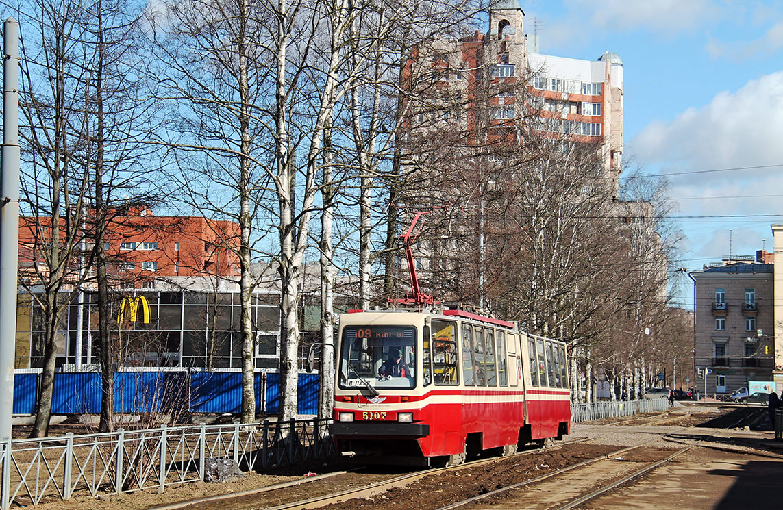 Санкт-Петербург, ЛВС-86К № 5107