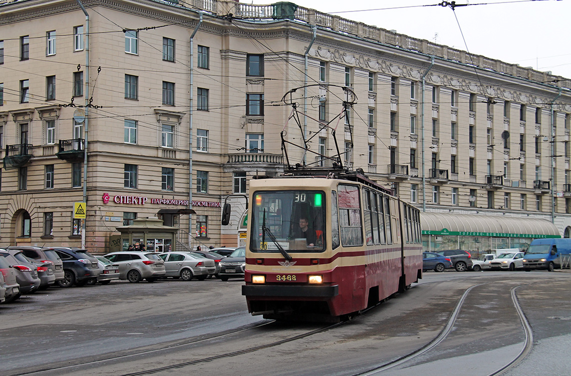Санкт-Петербург, ЛВС-86К № 3468 Санкт-Петербург, ЛВС-86К № 3468