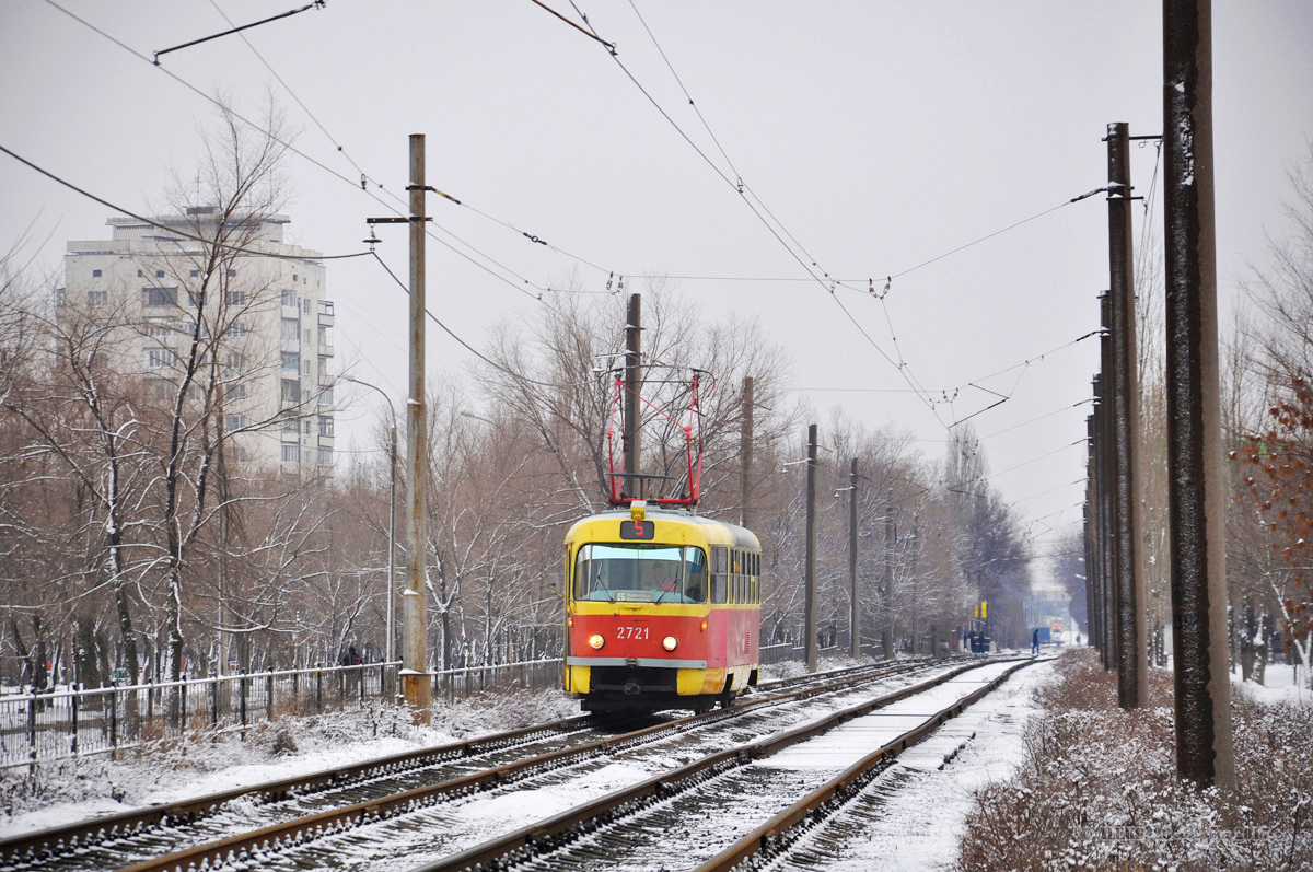 Волгоград, Tatra T3SU № 2721 Волгоград, Tatra T3SU № 2721