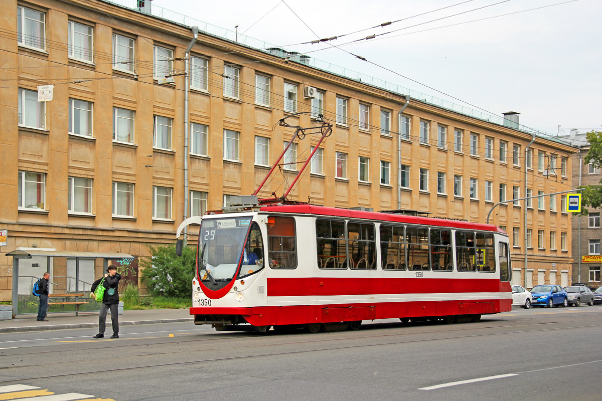 Санкт-Петербург, 71-134А (ЛМ-99АВН) № 1350 Санкт-Петербург, 71-134А (ЛМ-99АВН) № 1350