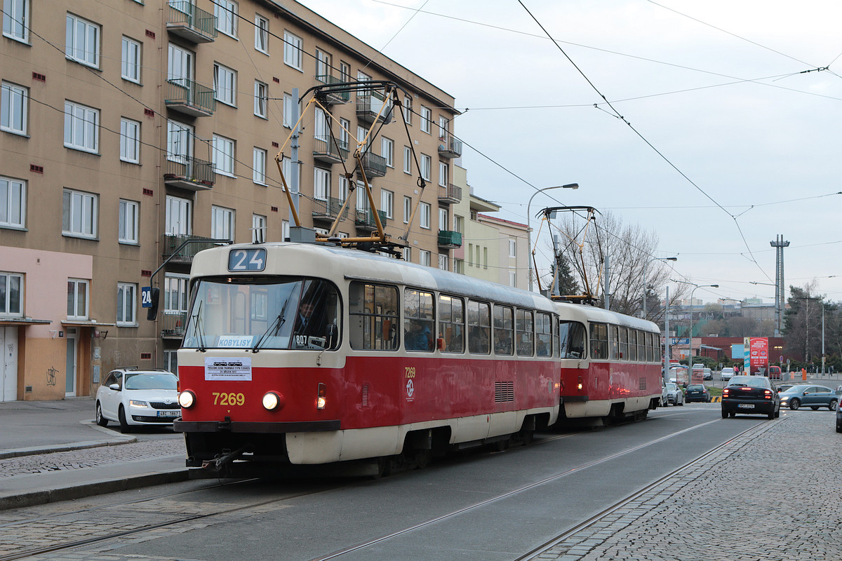 Praha, Tatra T3SUCS № 7269; Praha, Tatra T3SUCS № 7174
