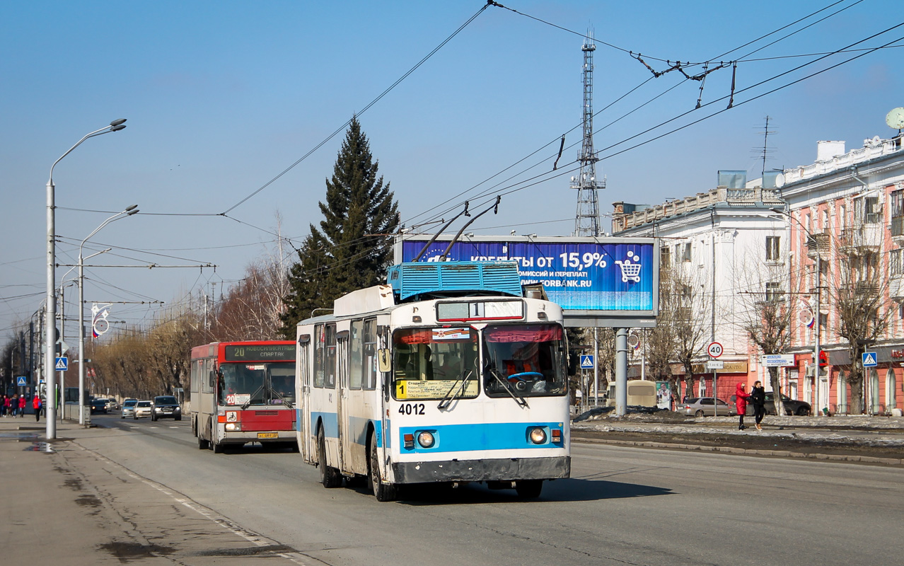 Барнаул, ЗиУ-682 КВР БТРМ № 4012