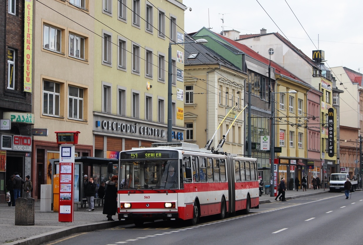 Усти-над-Лабем, Škoda 15Tr13/6M № 563