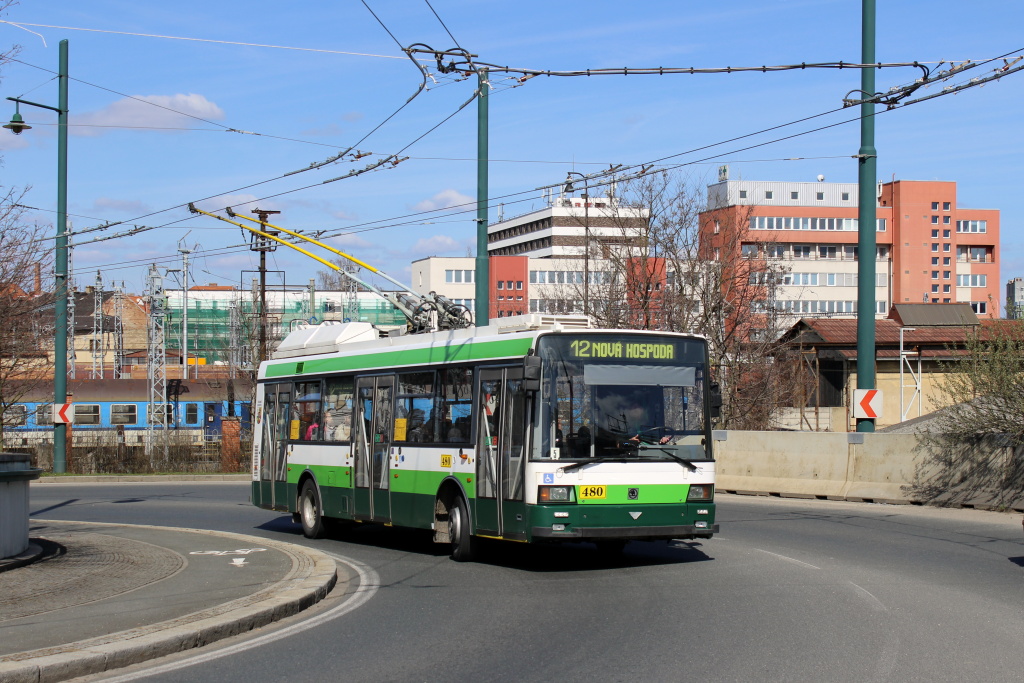 Пльзень, Škoda 21TrACI № 480