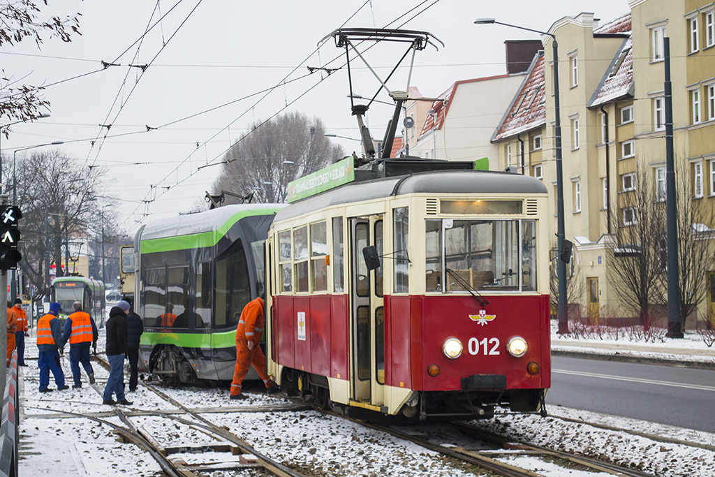 Elbląg, Konstal 5N № 012; Elbląg — Accidents and other incidents