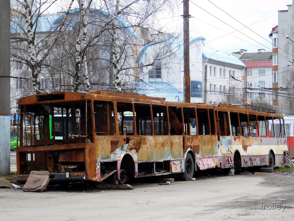 Львов, Škoda 14Tr11/6 № 580; Львов, Škoda 14Tr11/6 № 574