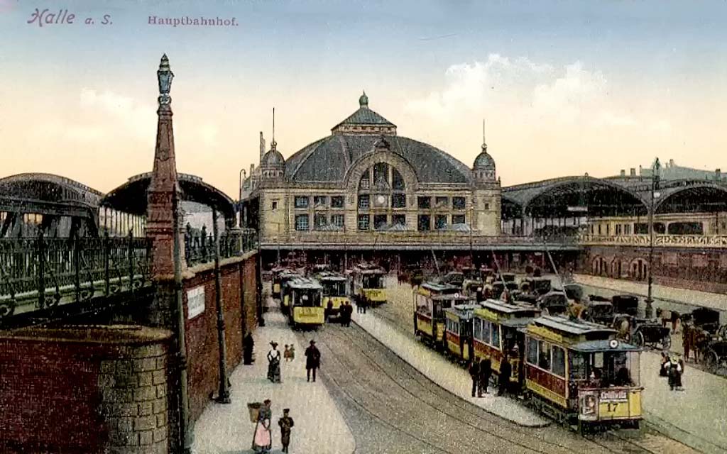 Галле — Старые фотографии