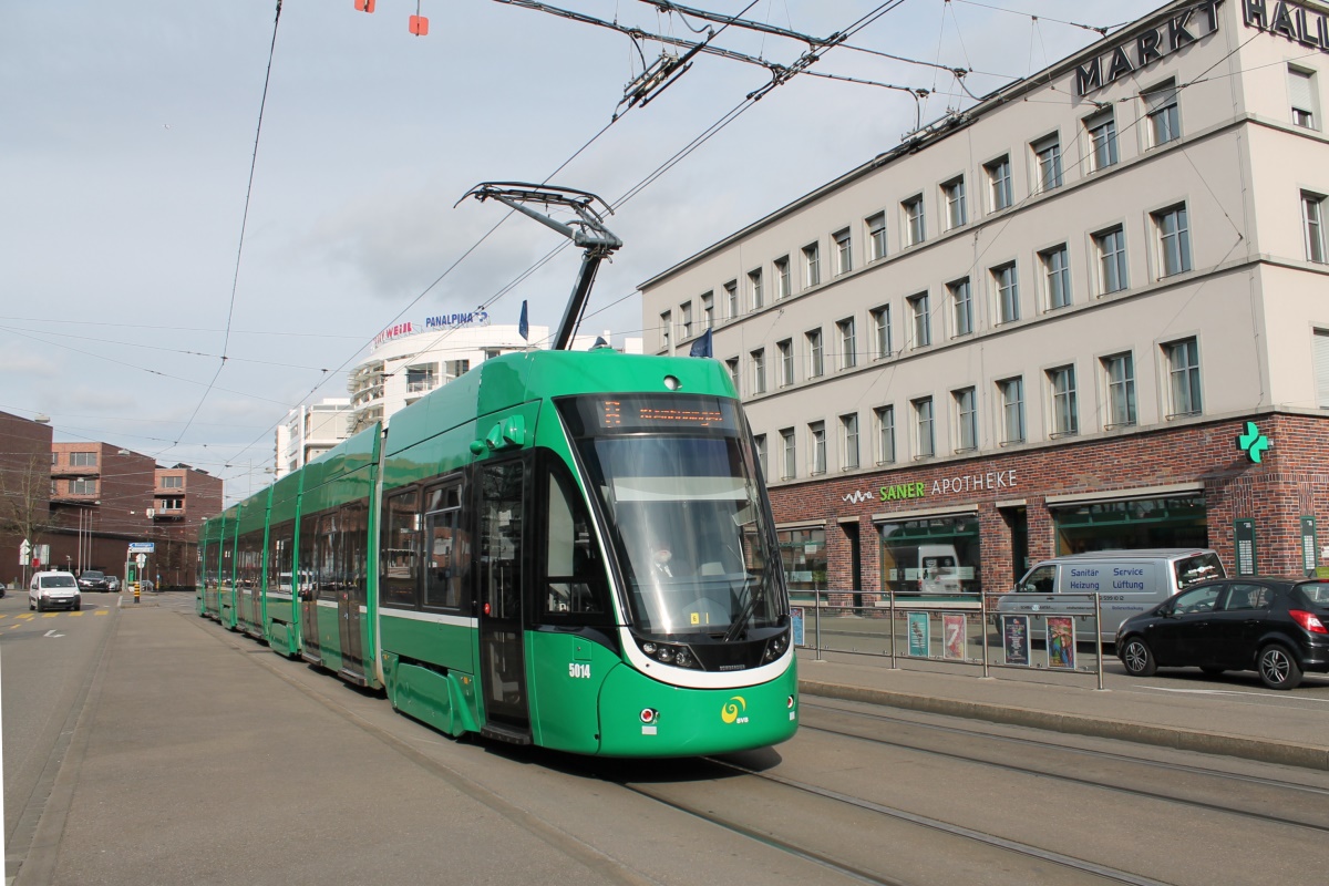 Basel, Bombardier Flexity 2 Nr. 5014