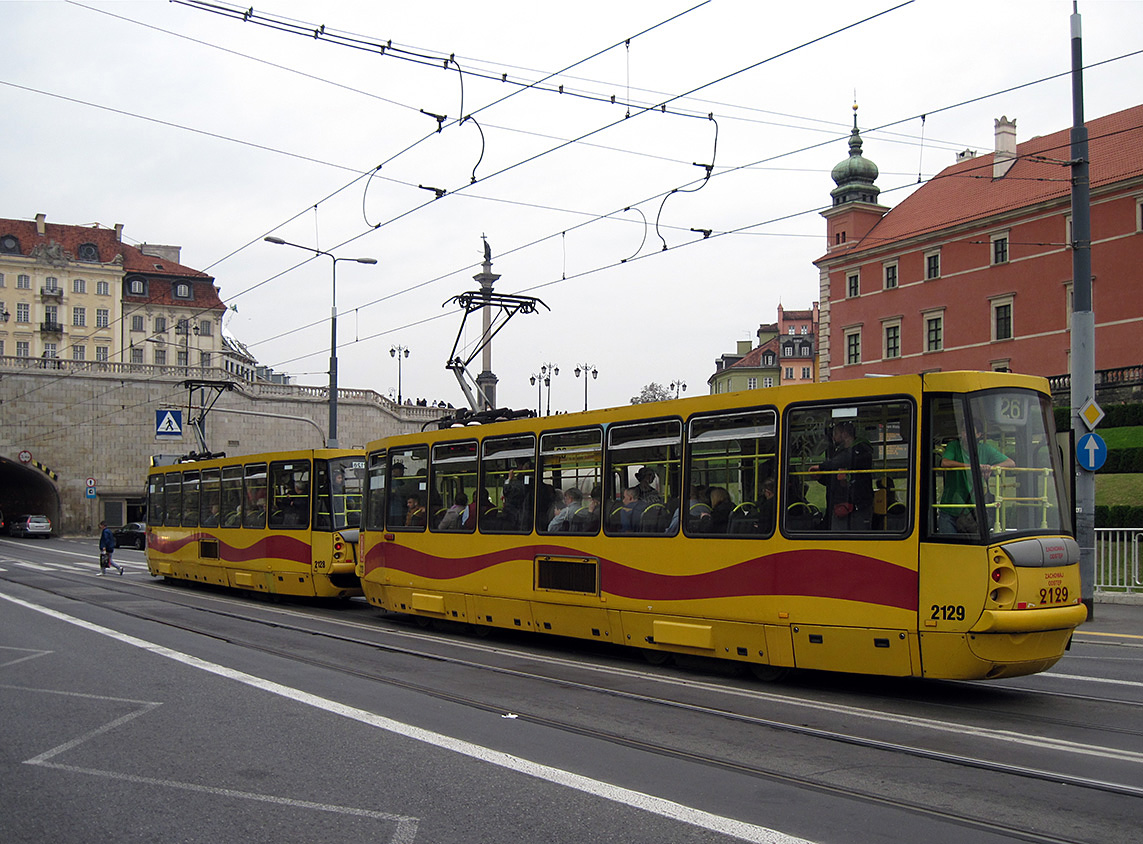 Варшава, Konstal 105N2k/2000 № 2129