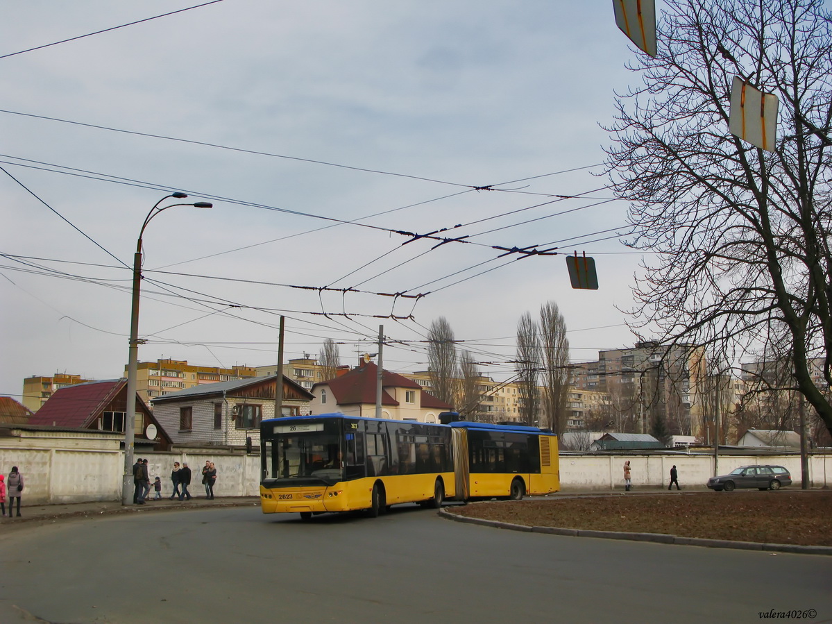 Киев, ЛАЗ E301D1 № 2623
