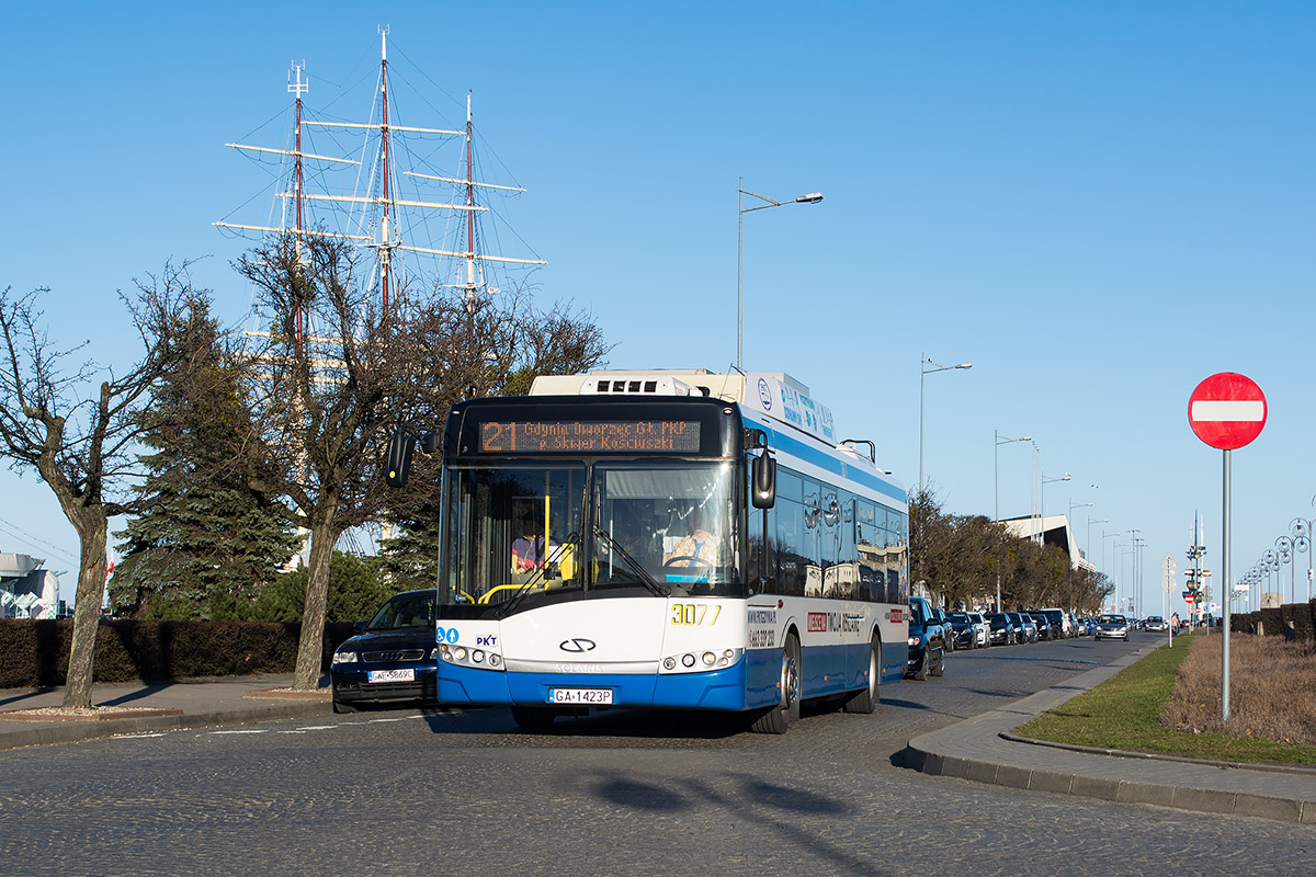 Гдыня, Solaris Trollino III 12 M № 3077