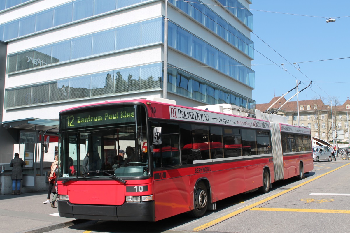 Берн, Hess SwissTrolley 2 (BGT-N1) № 10