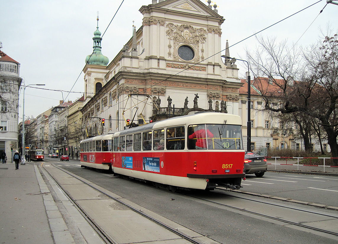 Прага, Tatra T3R.P № 8517