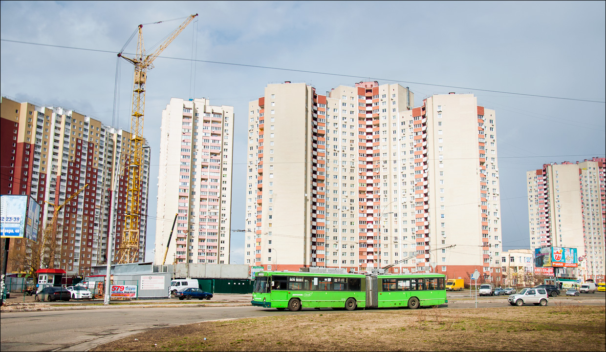 Киев — Троллейбусные линии: Левый берег