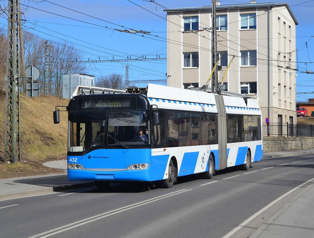 Таллин, Solaris Trollino II 18 Ganz № 432