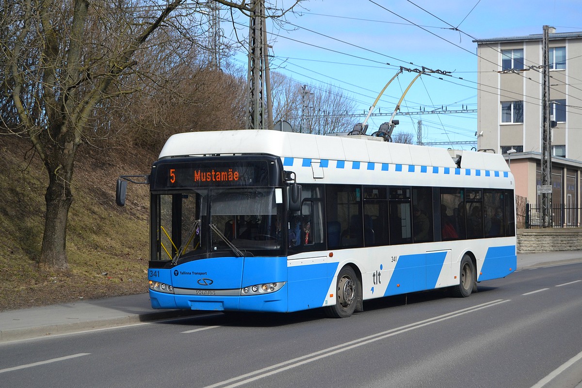Tallinn, Solaris Trollino III 12 AC № 341