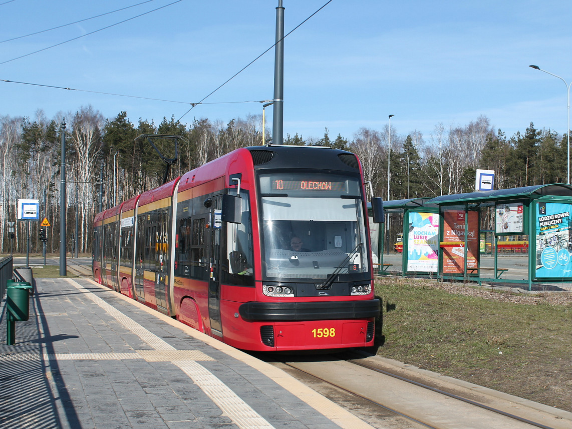 Лодзь, PESA Swing 122NaL № 1598