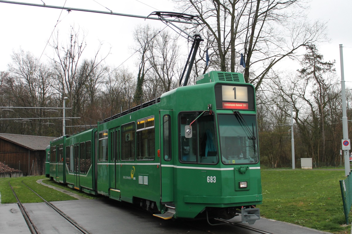 Базель, Schindler/Siemens Be 4/6 S № 683