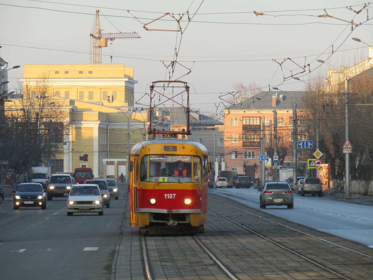 Барнаул, Tatra T3SU № 1107