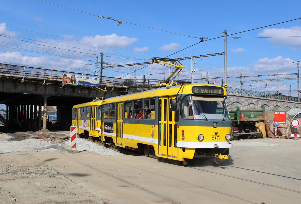 Пльзень, Tatra T3R.P № 217