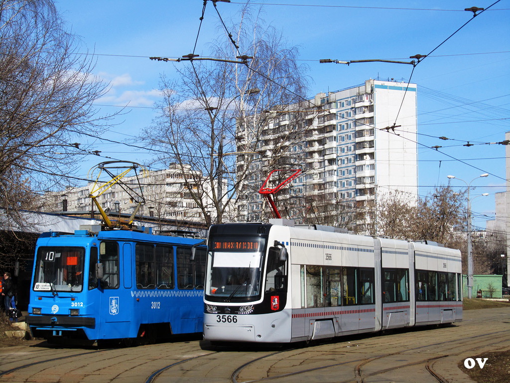 Москва, 71-414 (Pesa Fokstrot) № 3566 Москва, 71-414 (Pesa Fokstrot) № 3566