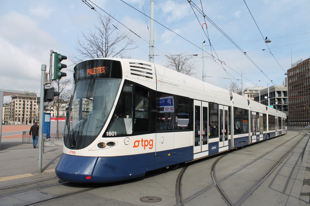 Женева, Stadler Tango ZR № 1801 Женева, Stadler Tango ZR № 1801