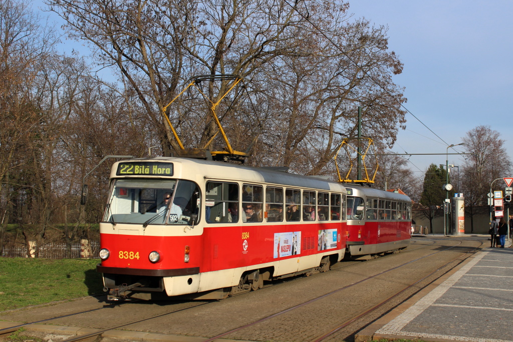 Прага, Tatra T3R.P № 8384
