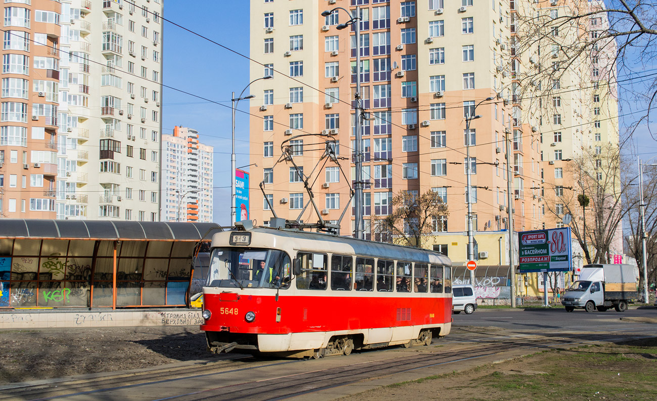 Киев, Tatra T3SUCS № 5648