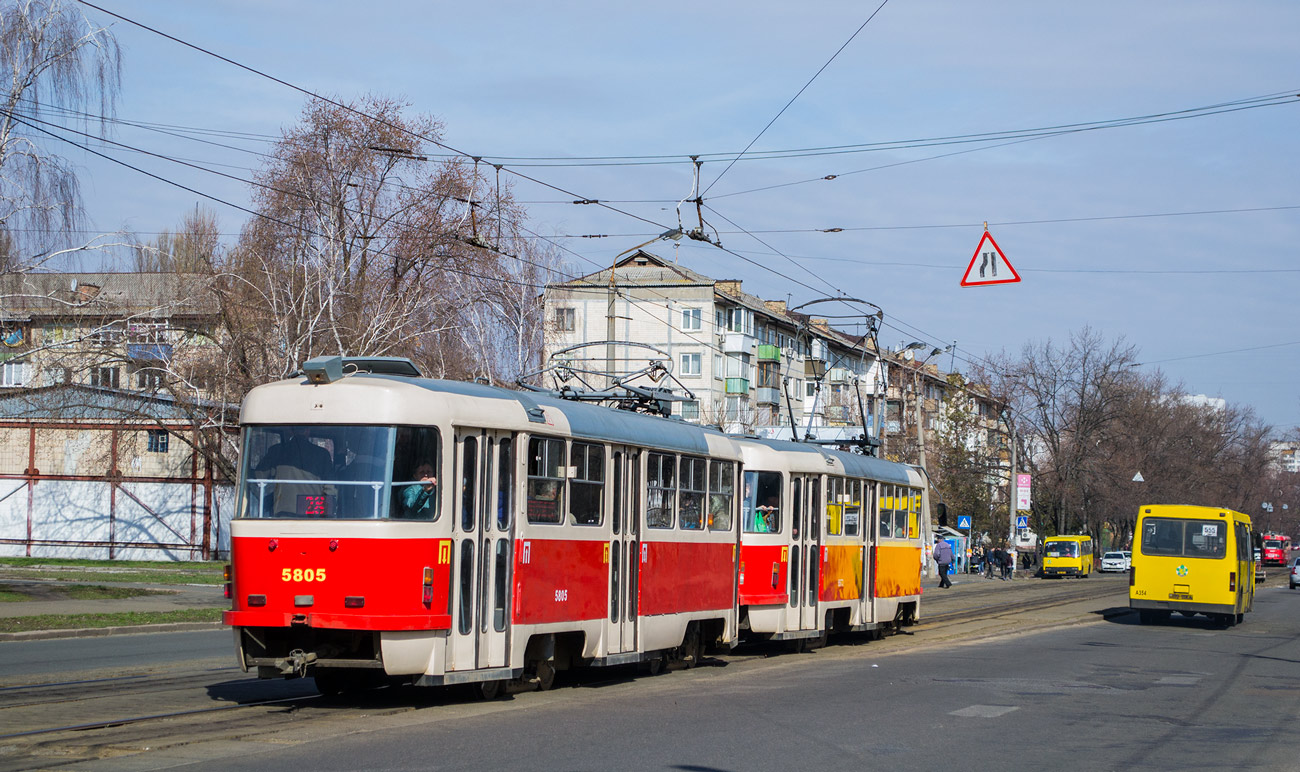 Киев, Tatra T3SUCS № 5805
