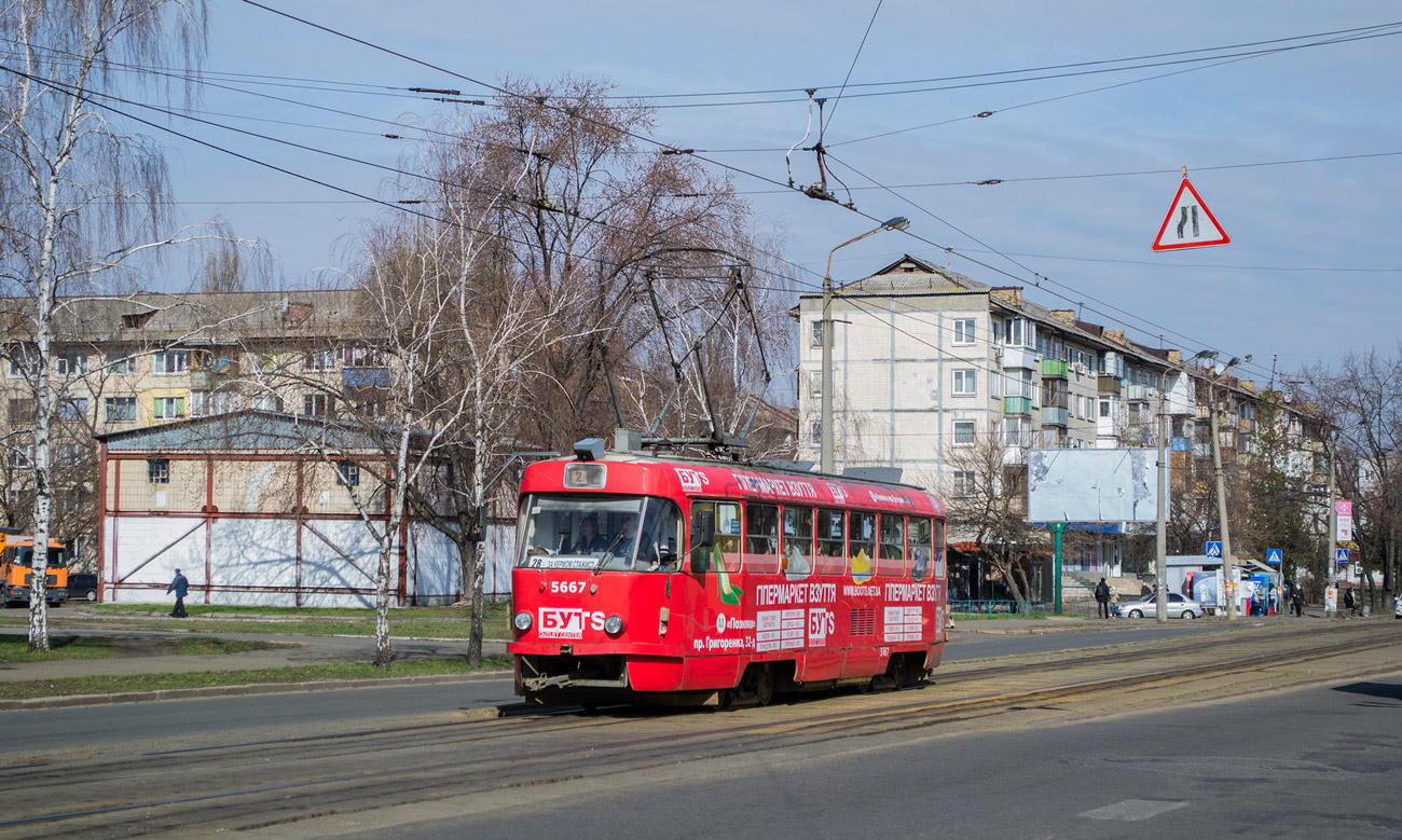 Kijevas, Tatra T3SUCS nr. 5667