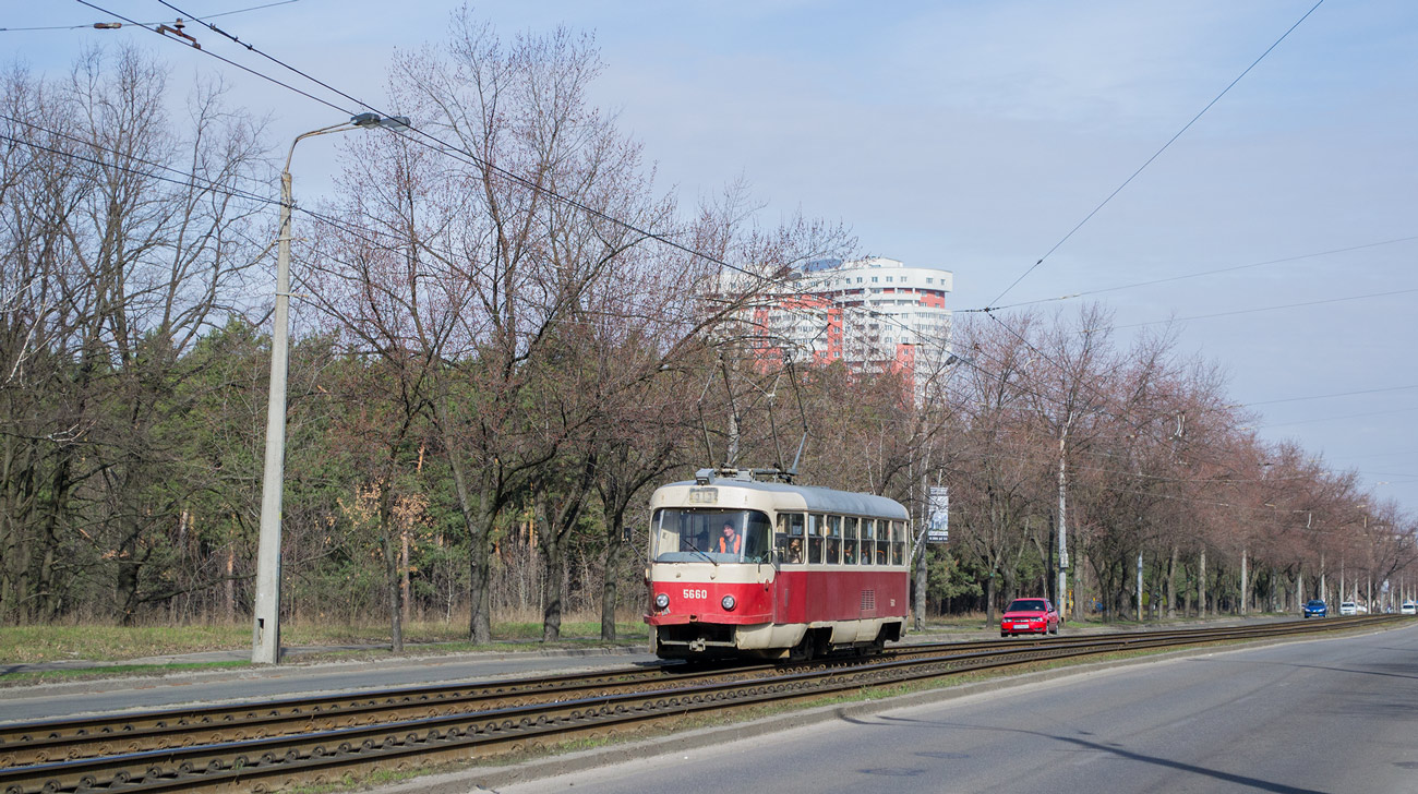 Киев, Tatra T3SU № 5660