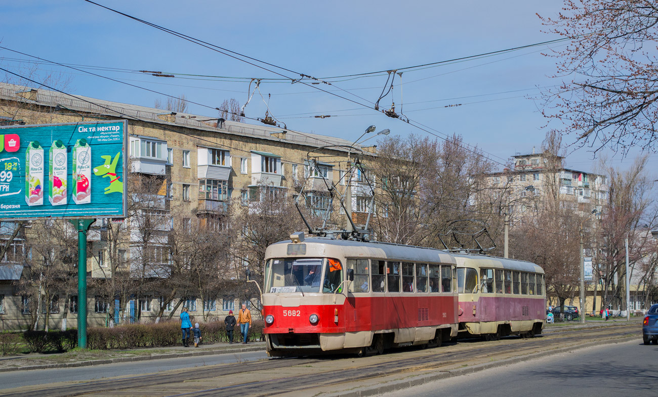 Киев, Tatra T3SU № 5682