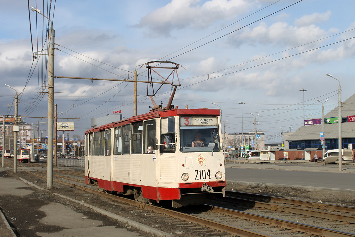 Челябинск, 71-605 (КТМ-5М3) № 2104