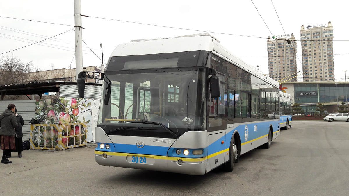 Алматы, YoungMan JNP6120GDZ (Neoplan Kazakhstan) № 3024