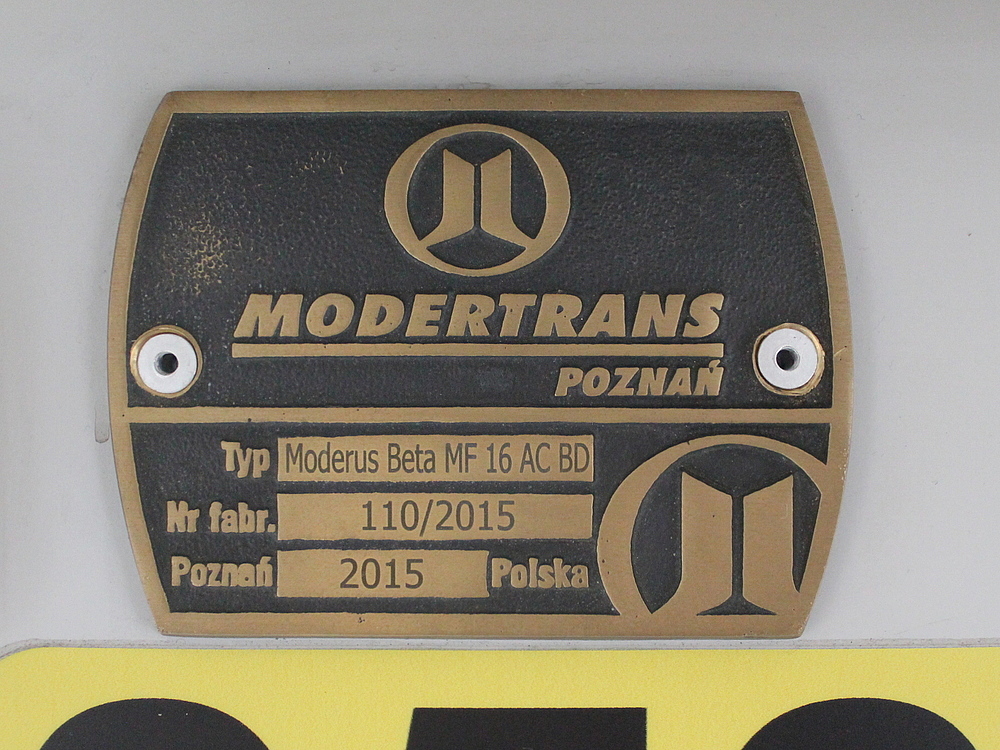 Силезские трамваи, Modertrans Moderus Beta MF 16 AC BD № 858