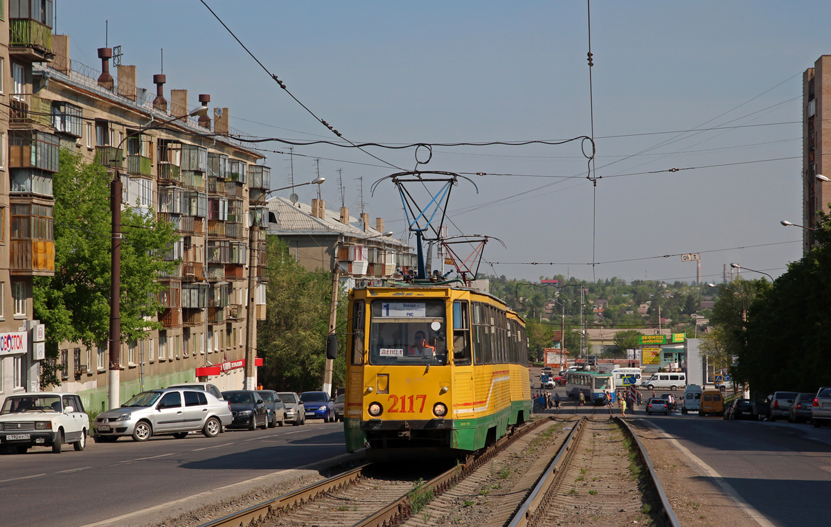 Магнитогорск, 71-605 (КТМ-5М3) № 2117
