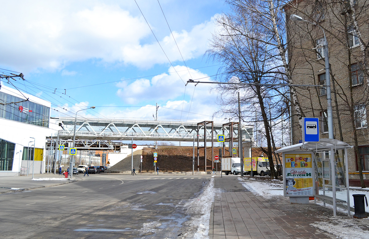 Москва — Остановки, платформы, павильоны ожидания на остановках; Москва — Троллейбусные линии: САО