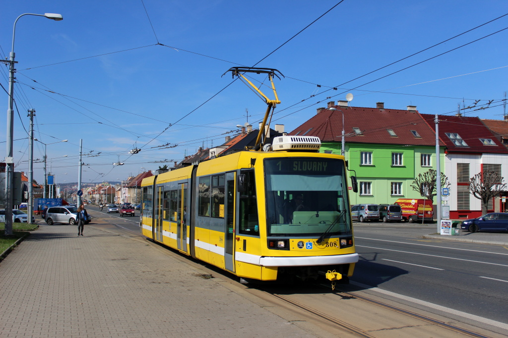 Пльзень, Škoda 03T4 Astra № 308