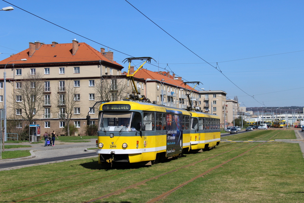 Пльзень, Tatra T3R.P № 280