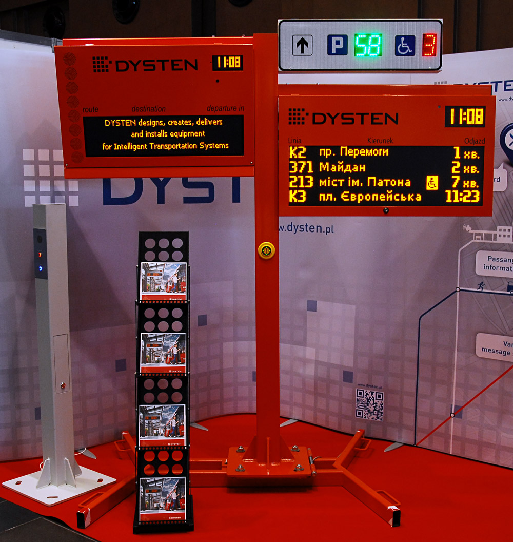 კიევი — Stop signs, shelters and panels