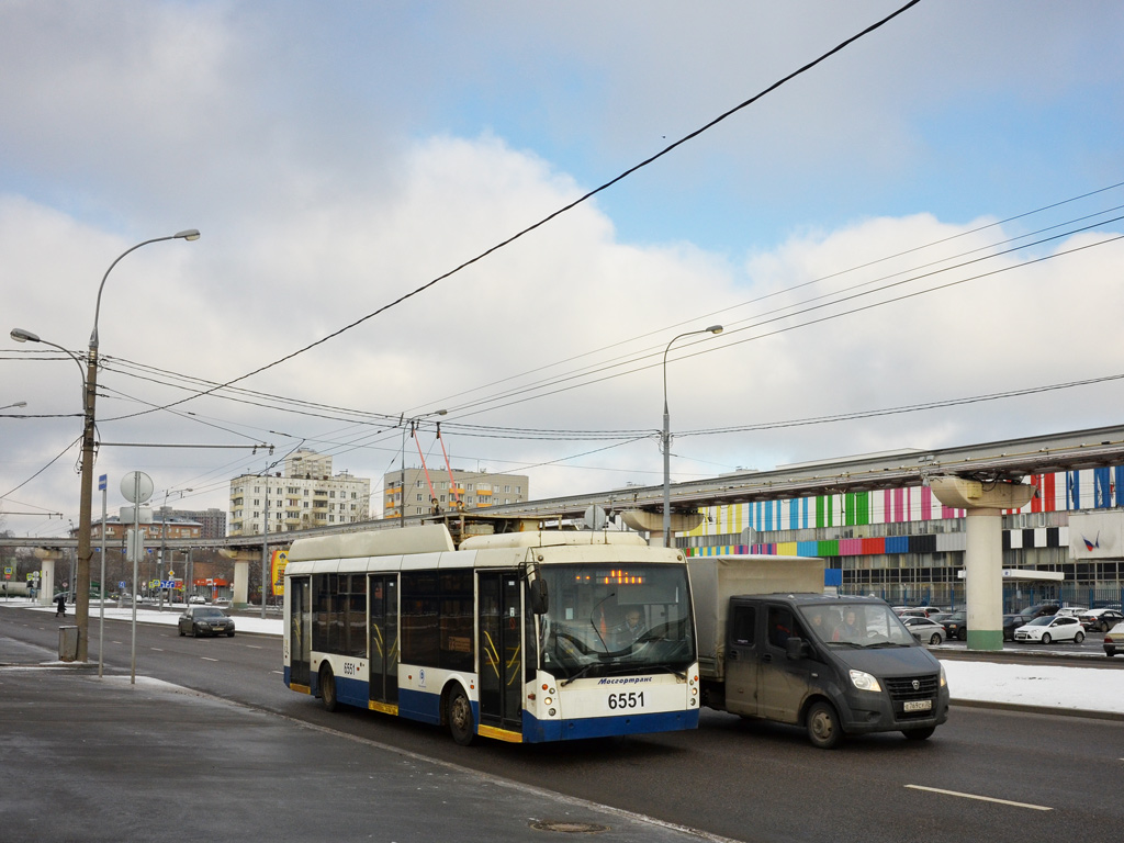 Москва, Тролза-5265.00 «Мегаполис» № 6551