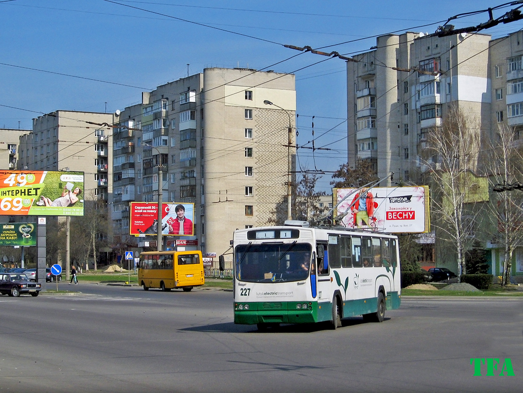 Луцк, Jelcz/KPNA PR110E № 227 Луцк, Jelcz/KPNA PR110E № 227