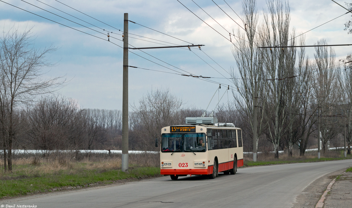 Кривой Рог, ЗиУ-683* (укороченный) № 023
