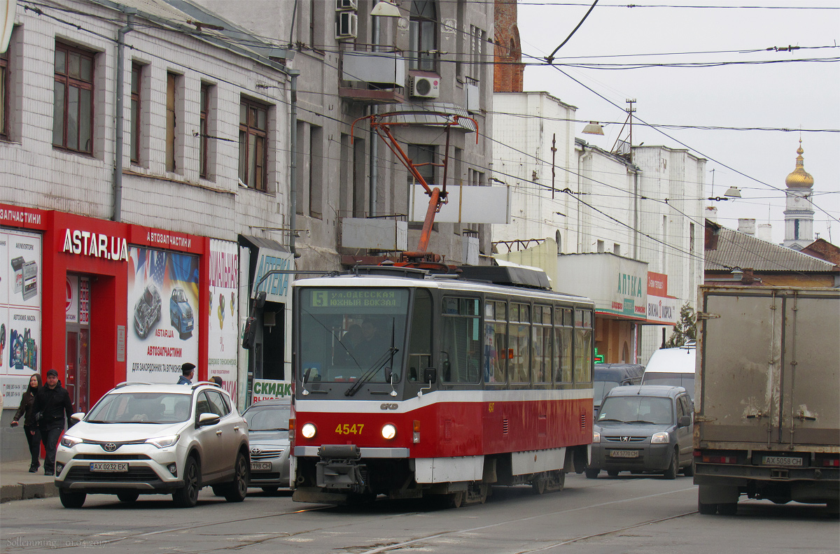 Harkova, Tatra T6A5 # 4547