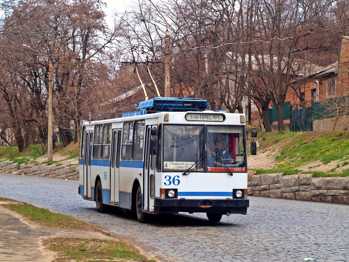 Полтава, ЮМЗ Т1Р (Т2П) № 36