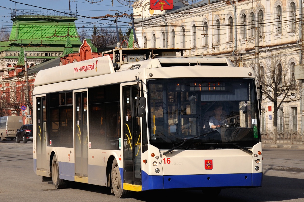 Тула, Тролза-5265.00 «Мегаполис» № 16 Тула, Тролза-5265.00 «Мегаполис» № 16
