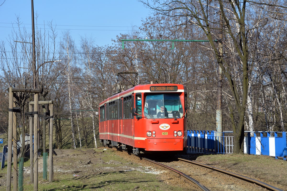 Силезские трамваи, Duewag Pt № 905