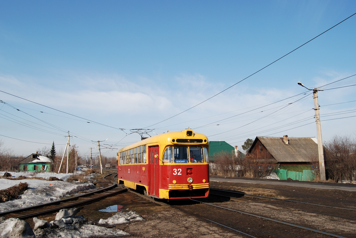 Осинники, РВЗ-6М2 № 32